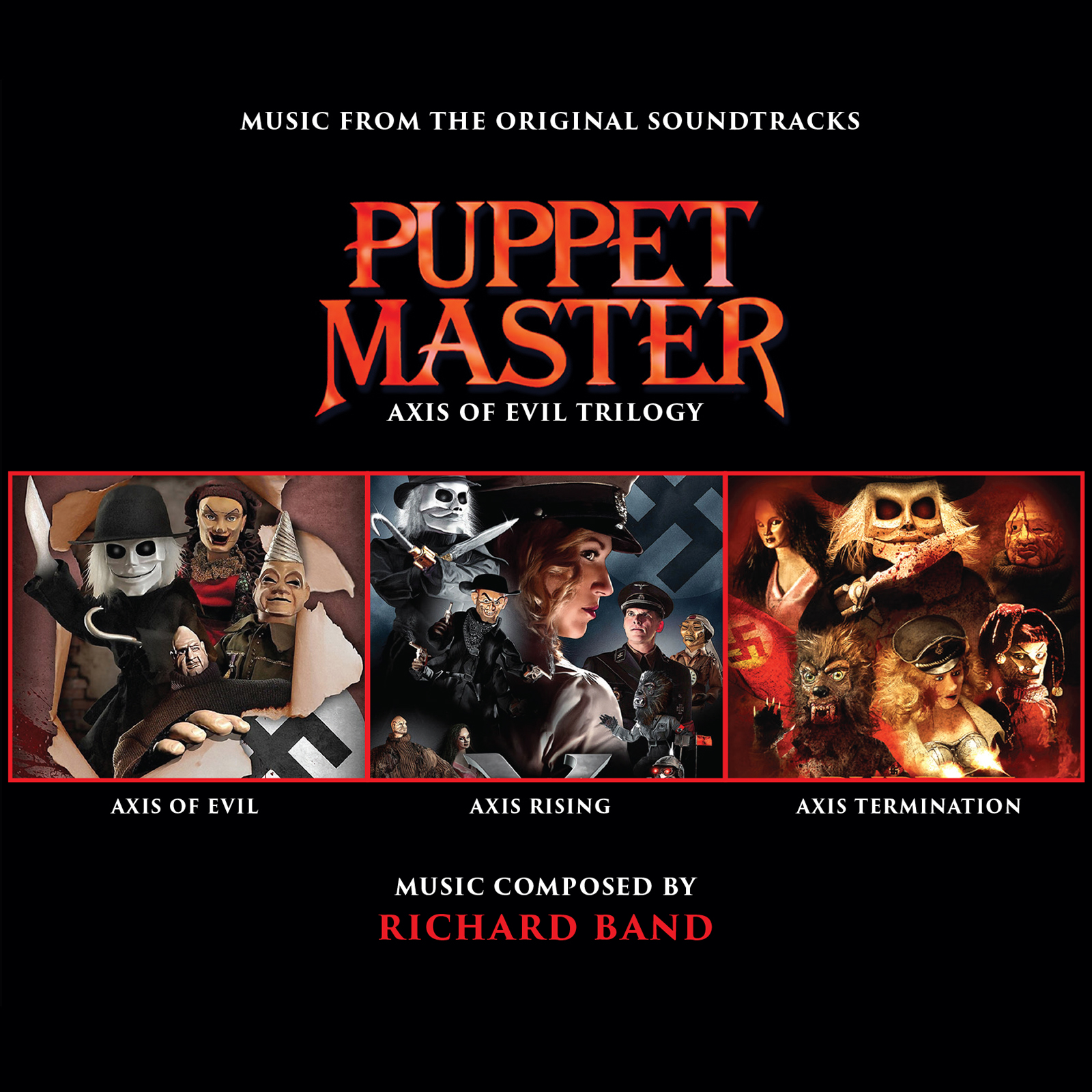 The Puppet Master Axis Trilogy unleashed by Intrada Records!