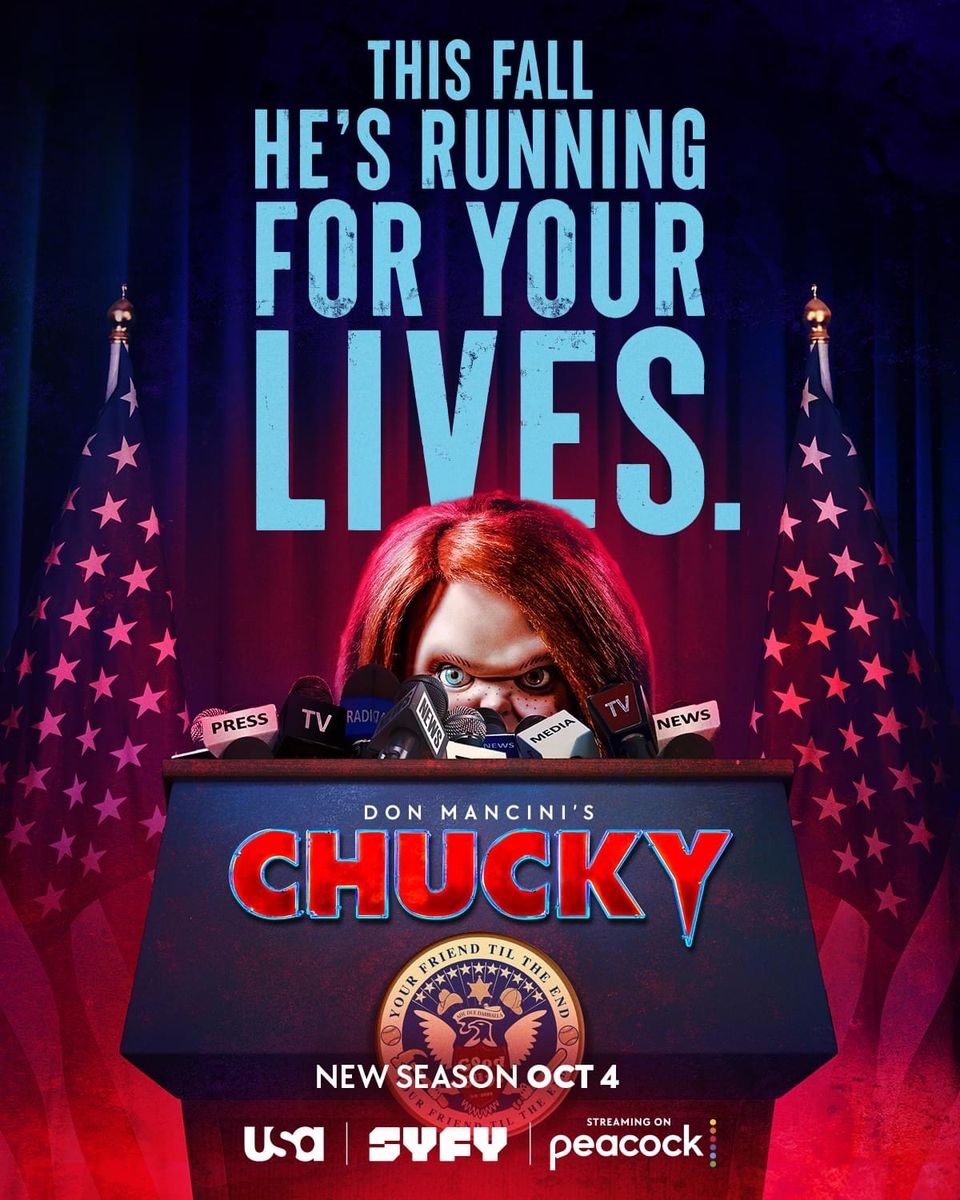 JOSEPH LoDUCA and DON MANCINI cast a videocast vote for CHUCKY!