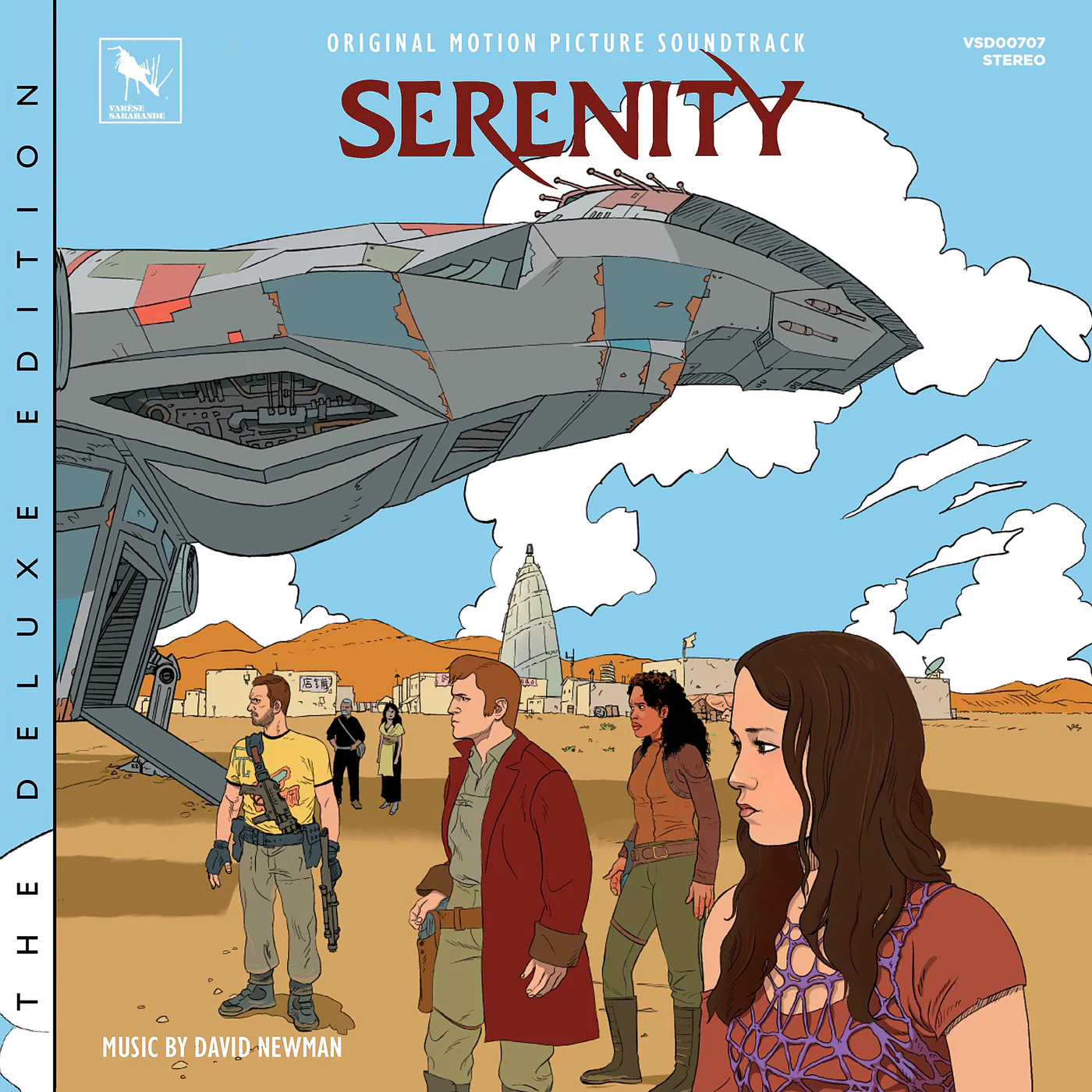 SERENITY flies again as a deluxe double edition CD with DAVID NEWMAN aboard my liner notes!