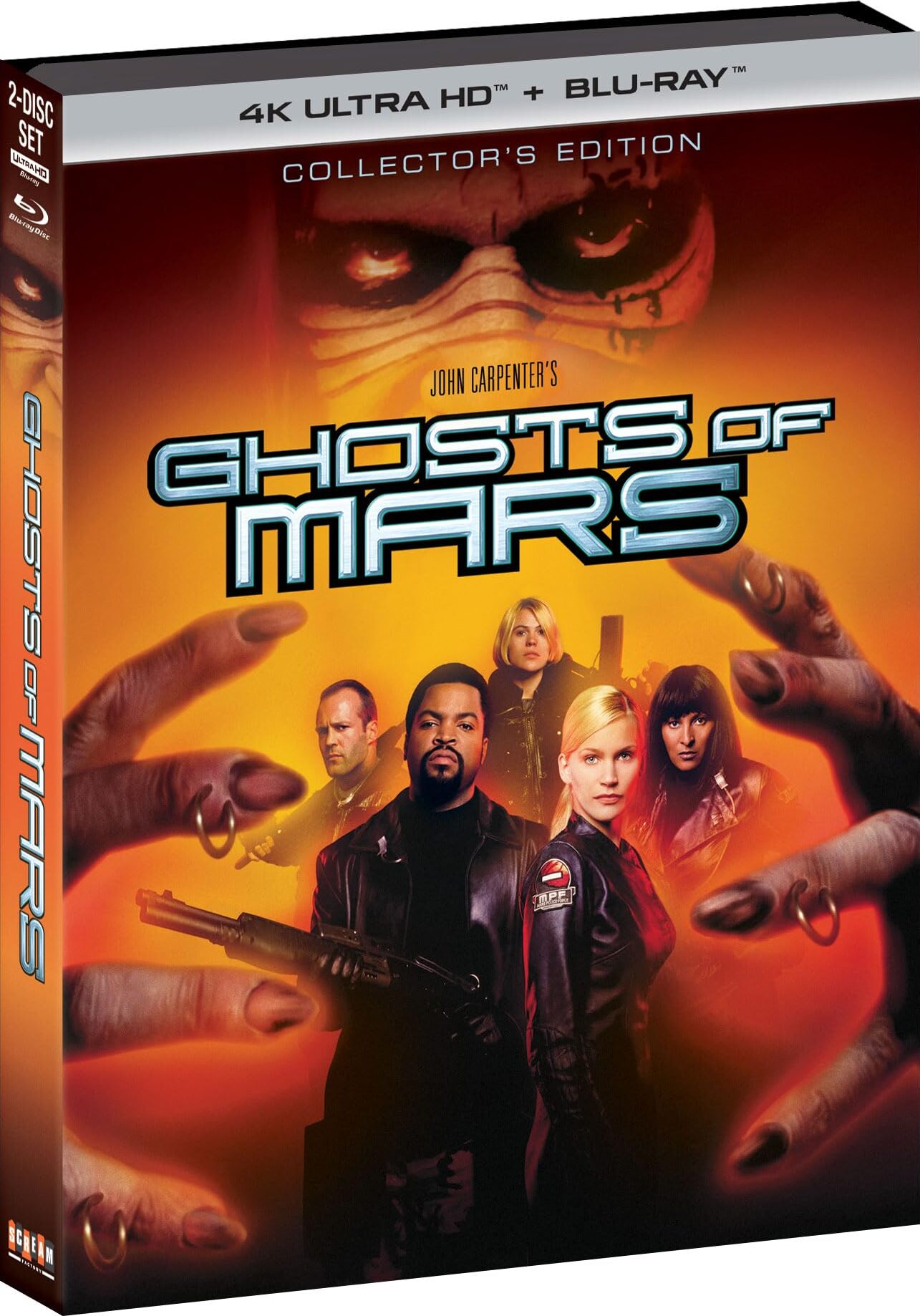 Rocking out with the zombie metalheads of John Carpenter’s GHOSTS OF MARS on 4K