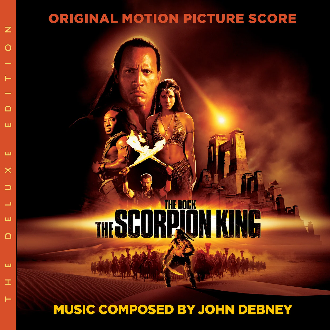 JOHN DEBNEY smells what The Rock is cooking for a Deluxe Edition release of THE SCORPION KING!