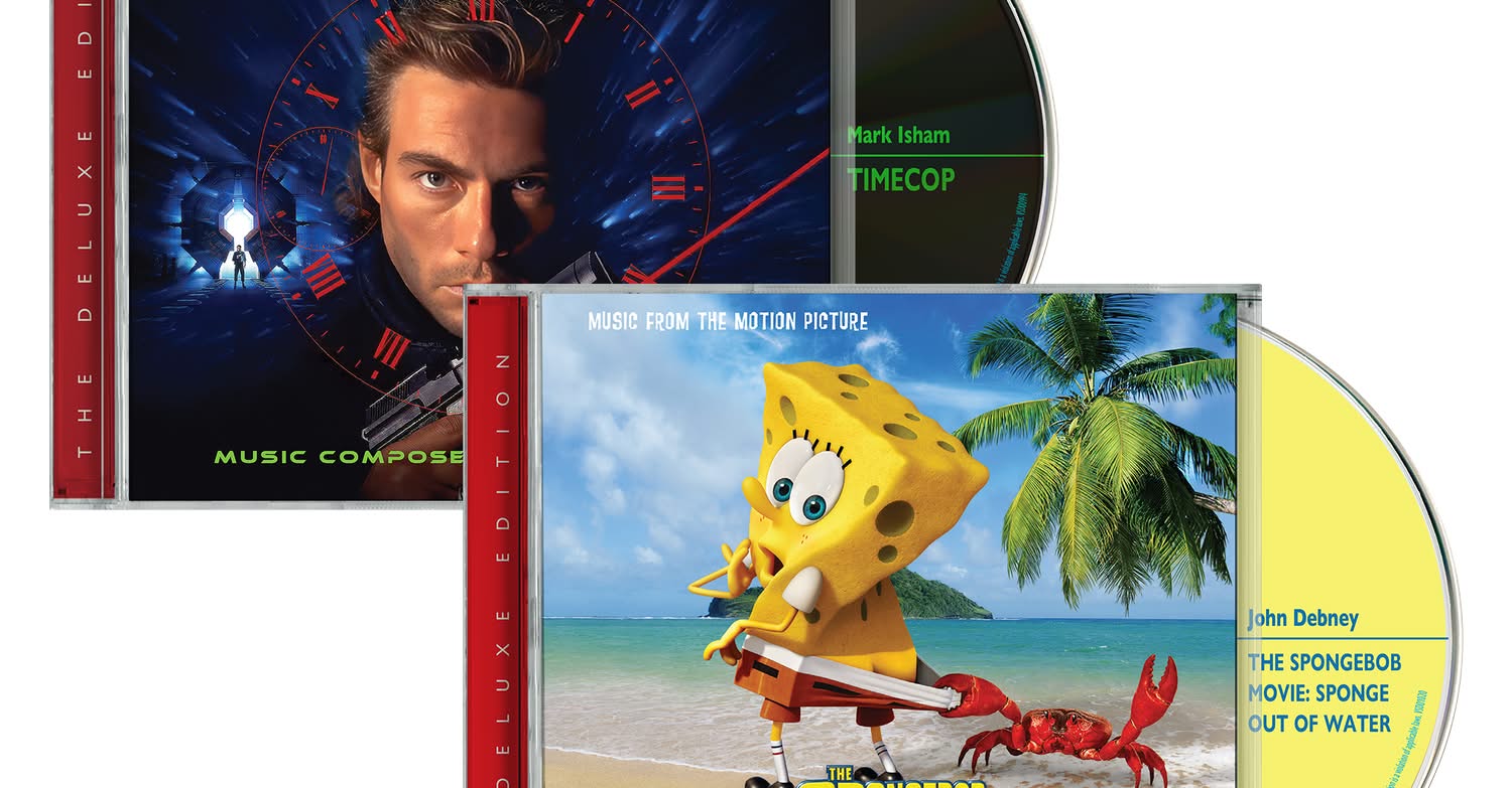 SPONGEBOB teams with TIMECOP for Varese Sarabande’s new special edition soundtracks!